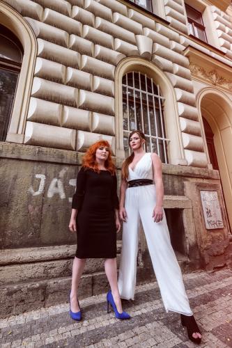 STREET MODELKY Marie a Michaela, foto: Petr Kozlík